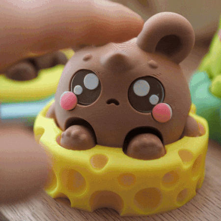 Mice & Munch Cheddar Chums clicker