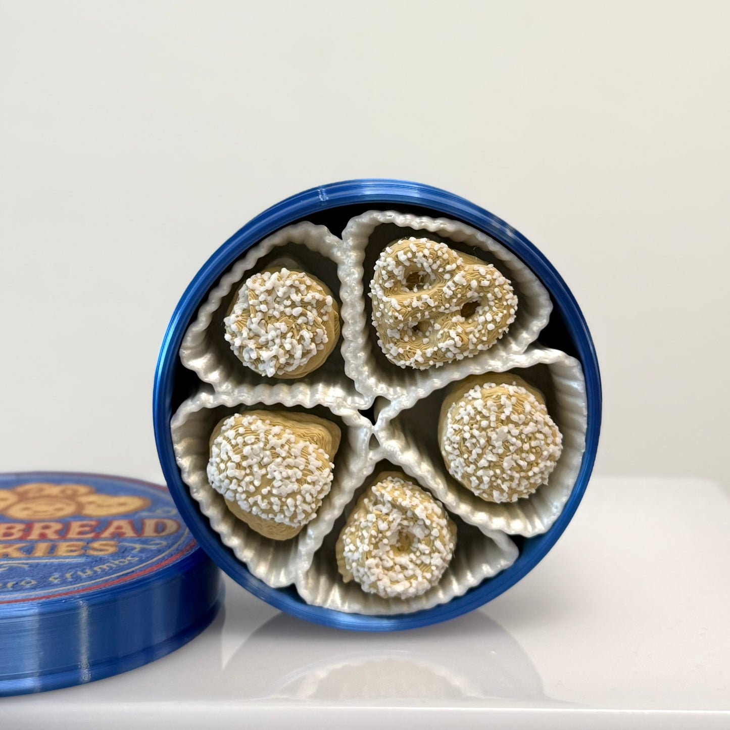 🍪 Danish Cookie Tin-Inspired Clicker Set