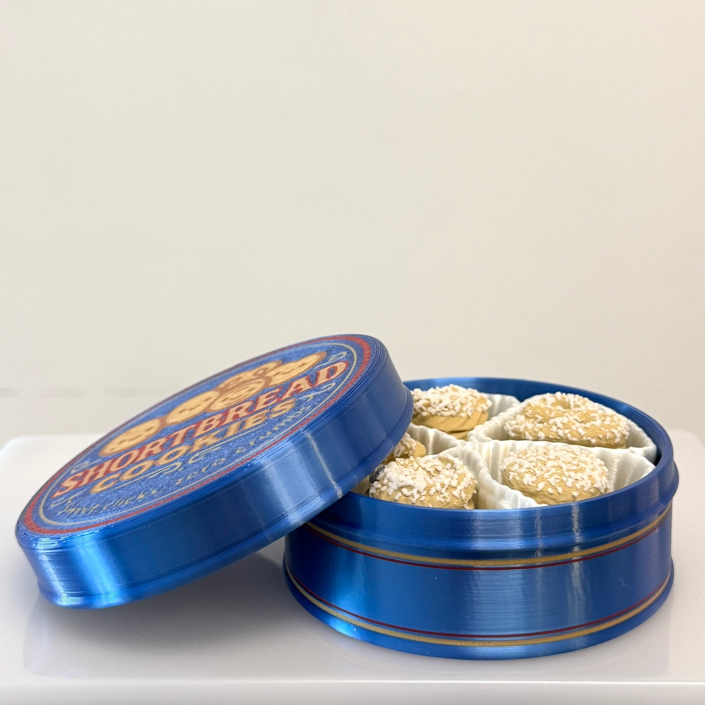 🍪 Danish Cookie Tin-Inspired Clicker Set