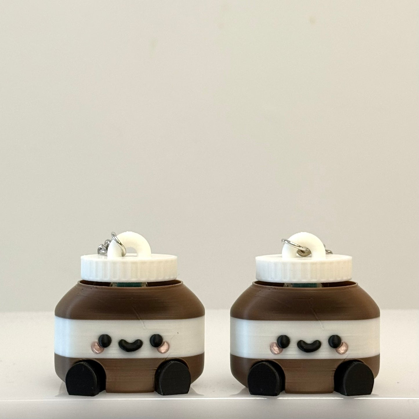 🍫 Choco Jar Clicker Keychain