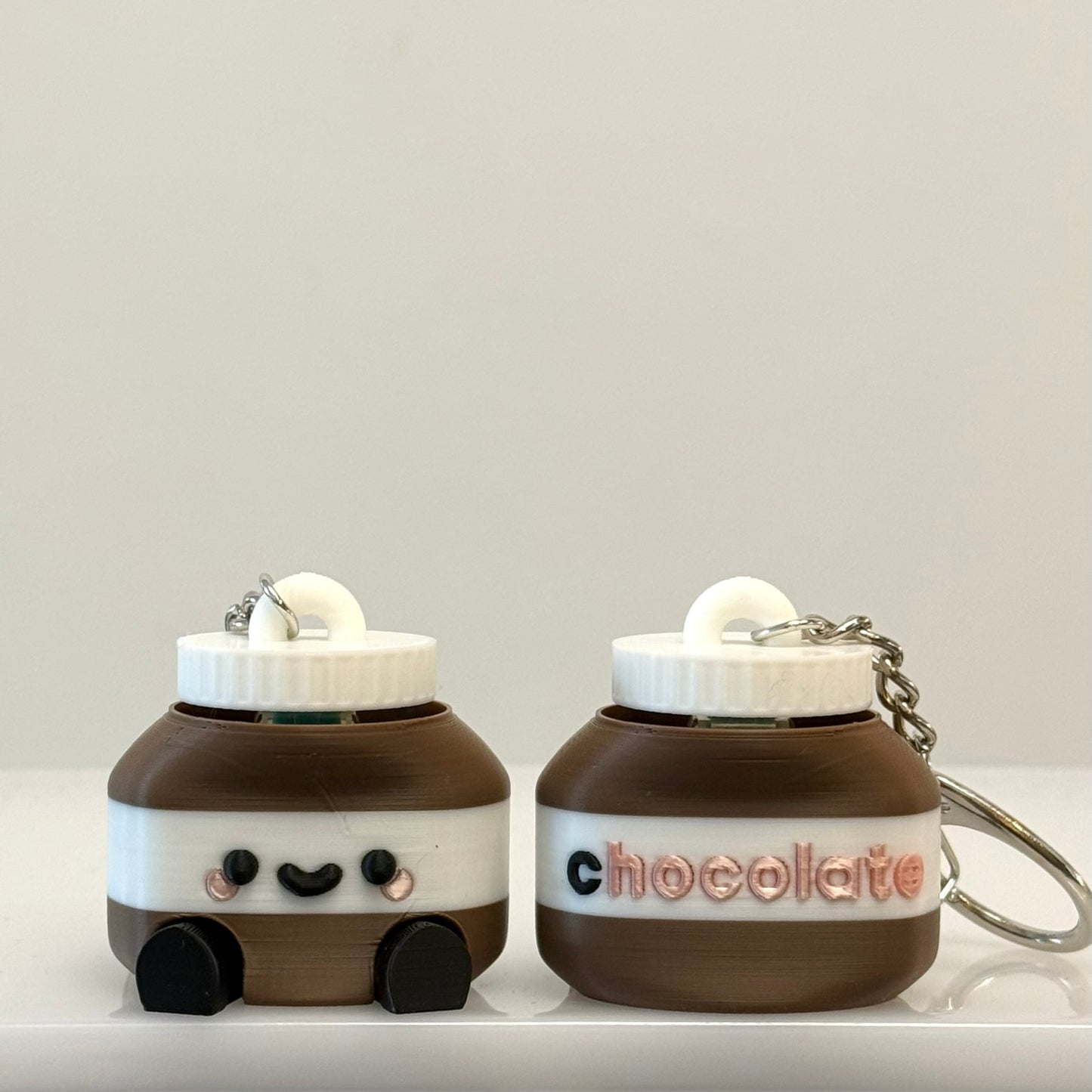 🍫 Choco Jar Clicker Keychain