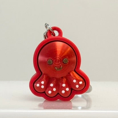 🐙 Octo Dot Clicker Keychain