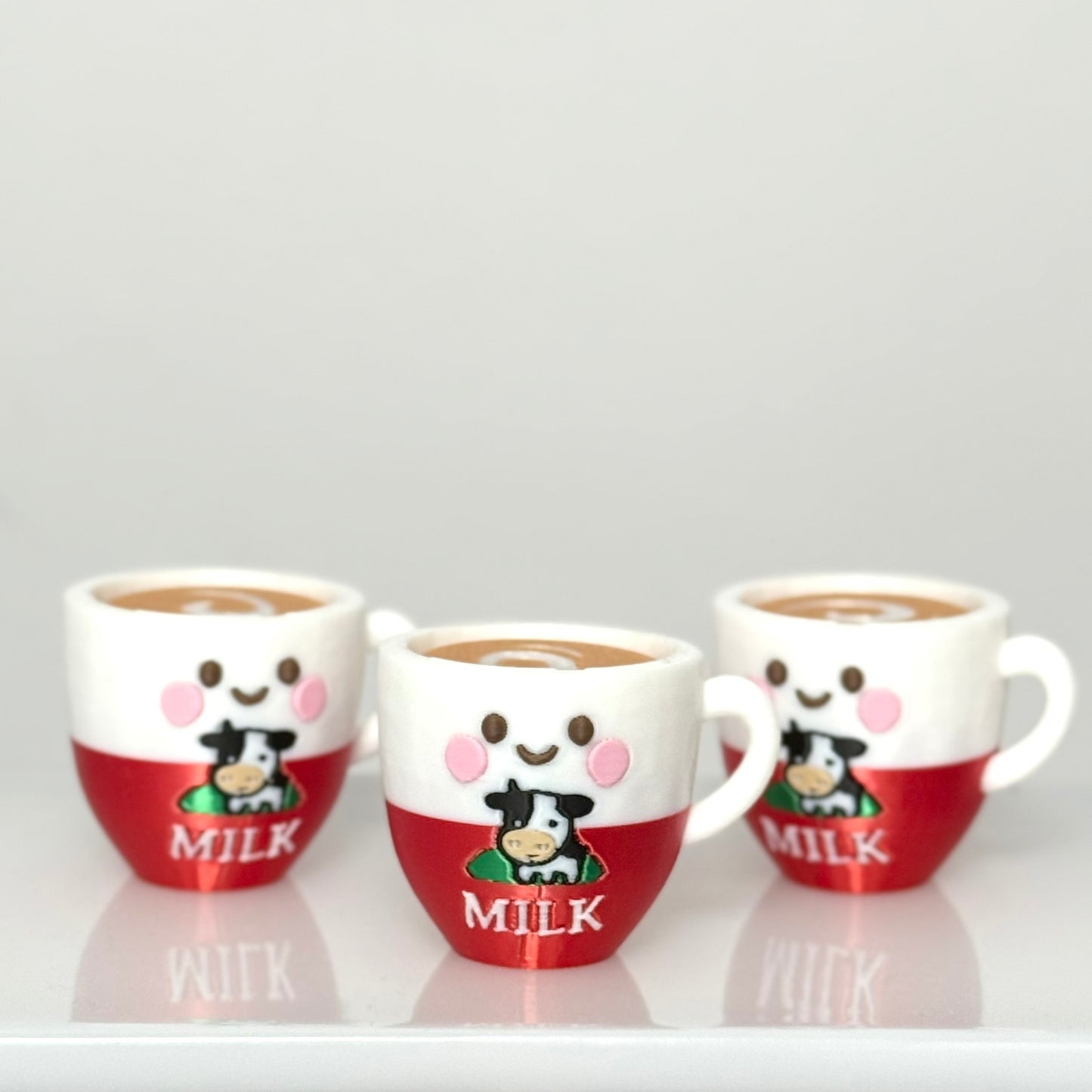 🥛 Milk Cup Clicker Keychain — Cha Chaan Teng Edition