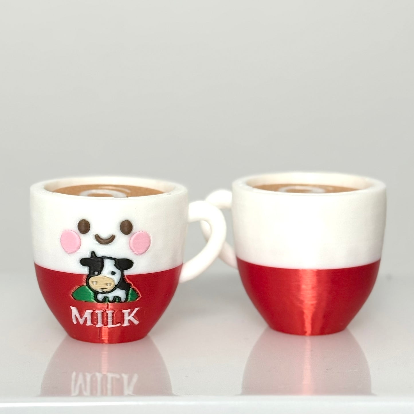 🥛 Milk Cup Clicker Keychain — Cha Chaan Teng Edition