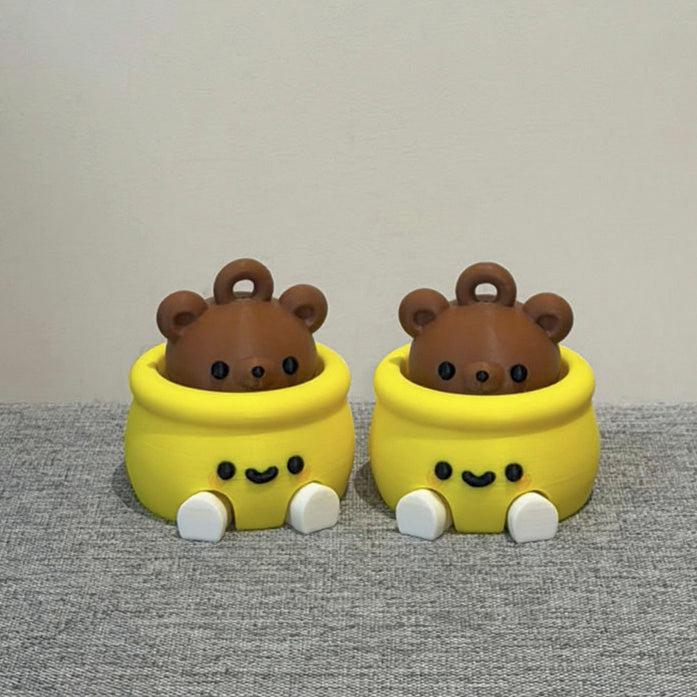 Bear Honey Jar 熊仔蜂蜜罐 clicker 🧸🍯✨